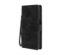 AVIZAR Blossom bliss CUSTODIA A LIBRO per Samsung Galaxy A15, Nero