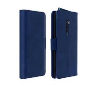 AVIZAR book CUSTODIA per Oppo Reno 2, Blu notte