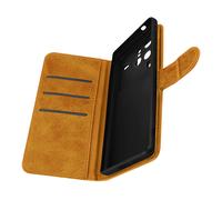 AVIZAR book CUSTODIA per Vivo X80 Pro, Marrone