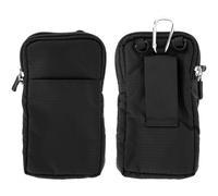 Avizar, Borsello a Tracolla Multitasche in Nylon Impermeabile, Nero