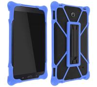 avizar - Bumper In Silicone Anti Shock Universale Per Tablet Da 7 A 9 Pollici - Blu