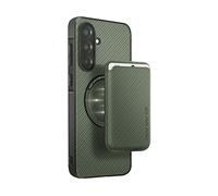 AVIZAR CARBON MAGSAFE COVER per Samsung Galaxy A36, Verde scuro