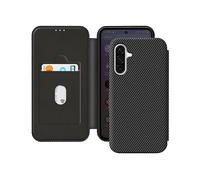 AVIZAR Carbonx RFID CUSTODIA A LIBRO per Samsung Galaxy A36, Nero