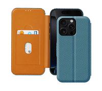AVIZAR Carbonx RFID CUSTODIA per Apple iPhone 16 Pro Max, Blu