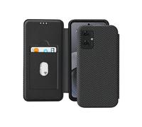 AVIZAR Carbonx RFID CUSTODIA per Motorola Moto G55, Nero