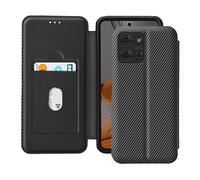 AVIZAR Carbonx RFID CUSTODIA per Motorola Moto G75, Nero