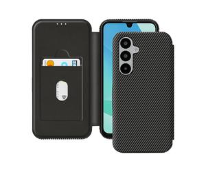 AVIZAR Carbonx RFID CUSTODIA per Samsung Galaxy A16, Nero