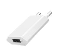 Avizar, Caricabatterie Adattatore da muro USB 1A, Bianco