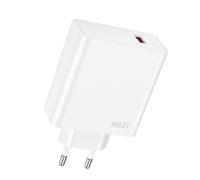 Avizar, Caricabatterie da muro 120W con cavo da USB a USB-C, Bianco