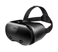 Avizar, Casco VR 3D per Smartphone Lenti Anti-fatica Angolo Visione 120°, Nero