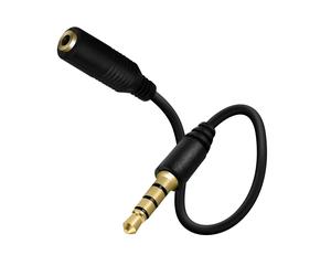 Avizar, Cavo Adattatore Audio, Auricolari Jack 3,5mm, Nero