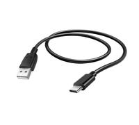 Avizar Cavo USB a USB-C 2A Compatibile Android Auto e Apple Carplay 0,5m, Nero