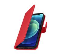 AVIZAR CHERSTERFIELD CUSTODIA A LIBRO per Apple iPhone 12 Mini, Rosso
