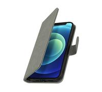 AVIZAR CHERSTERFIELD CUSTODIA A LIBRO per Apple iPhone 12 Pro, Grigio