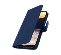 AVIZAR CHERSTERFIELD CUSTODIA A LIBRO per Nokia 2.3, Blu notte