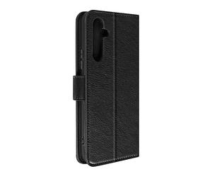 AVIZAR CHERSTERFIELD CUSTODIA A LIBRO per Samsung Galaxy A54 5G, Nero