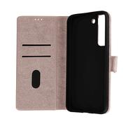 AVIZAR CHERSTERFIELD CUSTODIA A LIBRO per Samsung Galaxy S22, Rosa champagne
