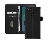 AVIZAR CHERSTERFIELD CUSTODIA A LIBRO per Xiaomi Mi A1, Nero