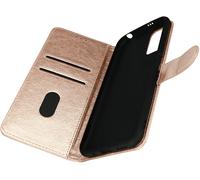 AVIZAR CHERSTERFIELD CUSTODIA A LIBRO per Xiaomi Poco M3 Pro, Rosa champagne