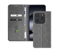 AVIZAR CHERSTERFIELD CUSTODIA A LIBRO per Xiaomi Poco M7 Pro, Grigio
