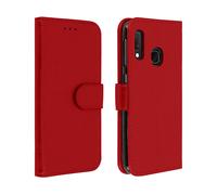 AVIZAR CHERSTERFIELD CUSTODIA per Samsung Galaxy A20e, Rosso
