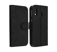 AVIZAR CHERSTERFIELD CUSTODIA per Samsung Galaxy A40, Nero