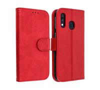 AVIZAR CHERSTERFIELD CUSTODIA per Samsung Galaxy A40, Rosso