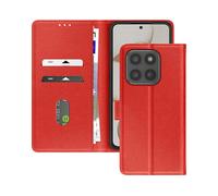 AVIZAR CHESTER-RD-H400S CUSTODIA A LIBRO per Honor 400 Smart, Rosso