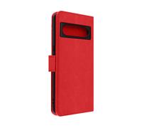 AVIZAR CHESTERFIELD CUSTODIA A LIBRO per Google Pixel 8, Rosso