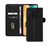 AVIZAR CHESTERFIELD CUSTODIA A LIBRO per Huawei Mate 30, Nero