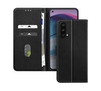 AVIZAR CHESTERFIELD CUSTODIA A LIBRO per OnePlus Nord CE 5G, Nero