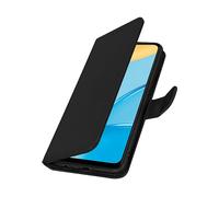 AVIZAR CHESTERFIELD CUSTODIA A LIBRO per Oppo A15, Nero
