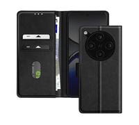 AVIZAR CHESTERFIELD CUSTODIA A LIBRO per Oppo Find X8 Pro, Nero
