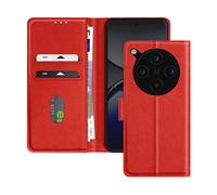 AVIZAR CHESTERFIELD CUSTODIA A LIBRO per Oppo Find X8 Pro, Rosso