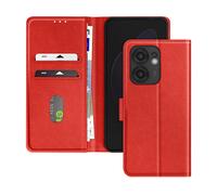AVIZAR CHESTERFIELD CUSTODIA A LIBRO per Oppo Reno 13 F et 13 FS, Rosso