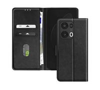 AVIZAR CHESTERFIELD CUSTODIA A LIBRO per Oppo Reno 13 Pro, Nero