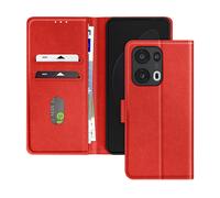 AVIZAR CHESTERFIELD CUSTODIA A LIBRO per Oppo Reno 13 Pro, Rosso
