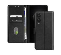 AVIZAR CHESTERFIELD CUSTODIA A LIBRO per Samsung Galaxy S25 Edge, Nero