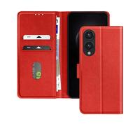 AVIZAR CHESTERFIELD CUSTODIA A LIBRO per Samsung Galaxy S25 Edge, Rosso