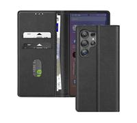 AVIZAR CHESTERFIELD CUSTODIA A LIBRO per Samsung Galaxy S25 Ultra, Nero