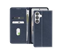 AVIZAR Chesterfield CUSTODIA A LIBRO per Samsung Galaxy S26 Plus, Blu