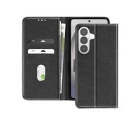 AVIZAR Chesterfield CUSTODIA A LIBRO per Samsung Galaxy S26 Plus, Nero