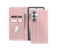 AVIZAR Chesterfield CUSTODIA A LIBRO per Samsung Galaxy S26 Plus, Rosa