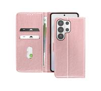 AVIZAR Chesterfield CUSTODIA A LIBRO per Samsung Galaxy S26 Ultra, Rosa