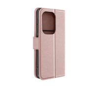 AVIZAR CHESTERFIELD CUSTODIA A LIBRO per Xiaomi Poco M6 Pro 4G, Rosa champagne