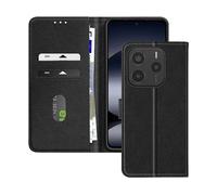 AVIZAR CHESTERFIELD CUSTODIA A LIBRO per Xiaomi Poco M7 Pro, Nero