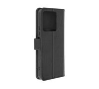 AVIZAR Chesterfield CUSTODIA A LIBRO per Xiaomi Redmi Note 13, Nero