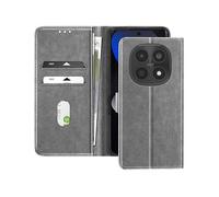 AVIZAR CHESTERFIELD CUSTODIA A LIBRO per Xiaomi Redmi Note 15 5G / 4G, Grigio