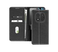 AVIZAR CHESTERFIELD CUSTODIA A LIBRO per Xiaomi Redmi Note 15 Pro 4G, Nero