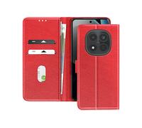 AVIZAR CHESTERFIELD CUSTODIA A LIBRO per Xiaomi Redmi Note 15 Pro 4G, Rosso